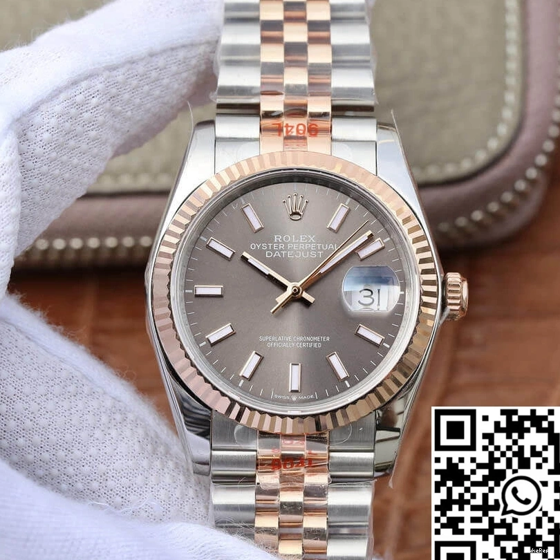 GM Datejust Factory Rolex Rose M126231-0013 Gold 36MM 0822